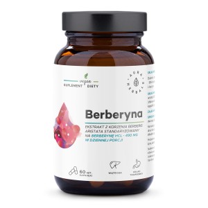 AURA HERBALS Berberyna 490mg. 60kaps.
